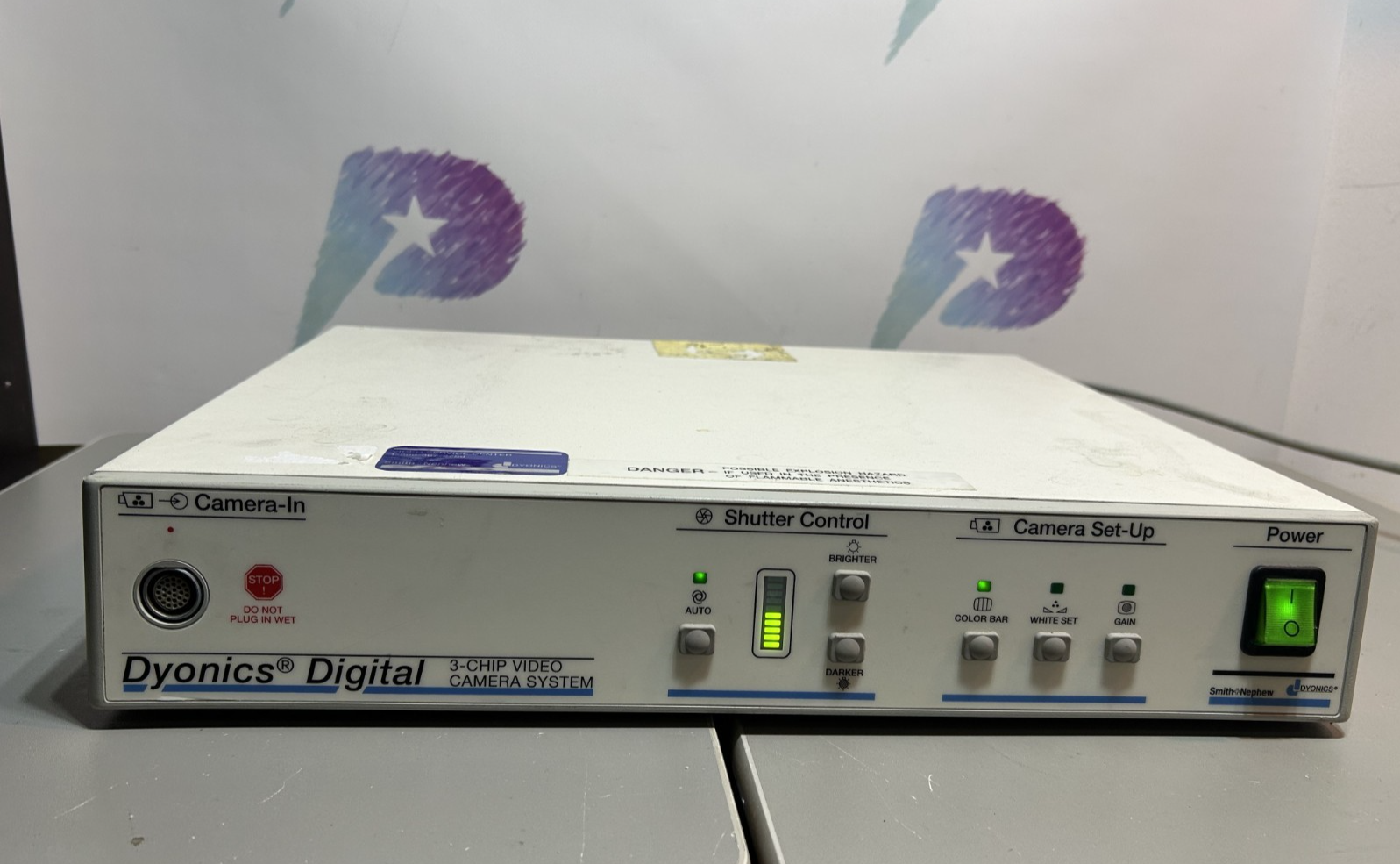 Smith & Nephew Dyonics Digital 3-Chip Video Camera System - 7208091