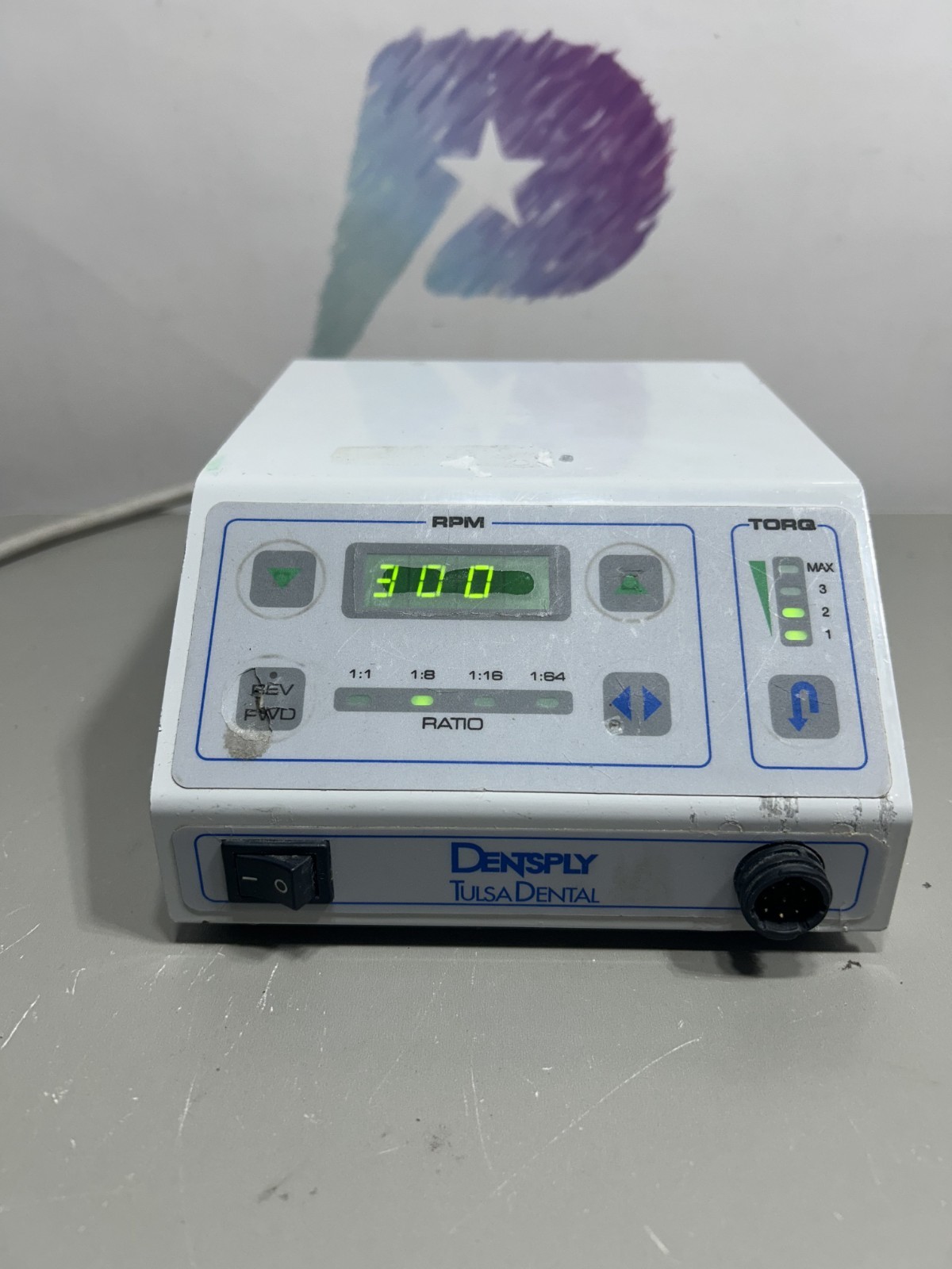 Dentsply Tulsa Dental AEU-20 Aseptico Dental Endo Motor Device - Power Cord