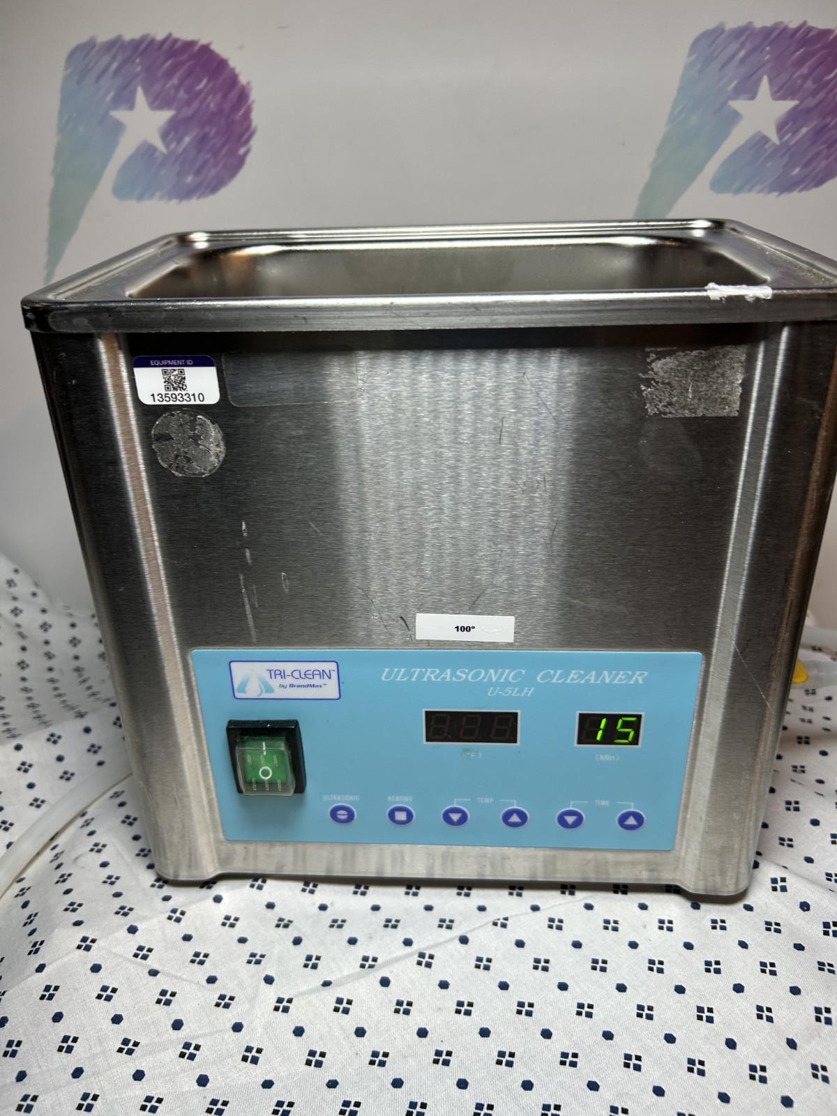 BrandMax Tri-Clean U-5LH ultrasonic cleaner