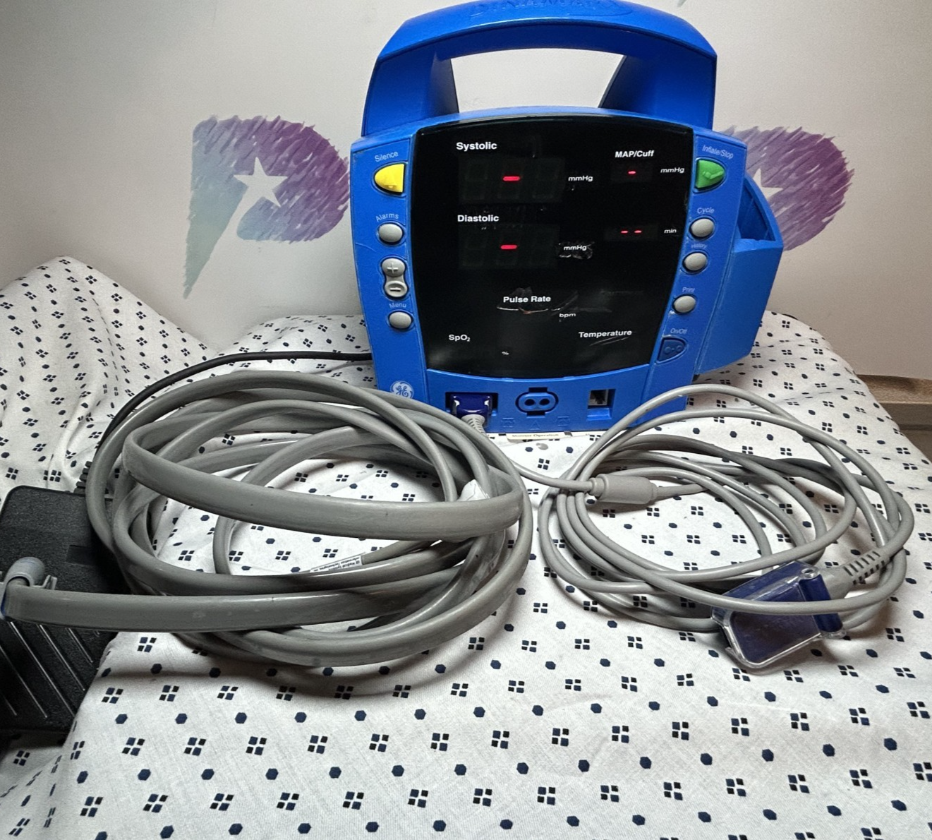 Ge Carescape Dinamap Vital Sign Monitor, Accessories, Power Supply