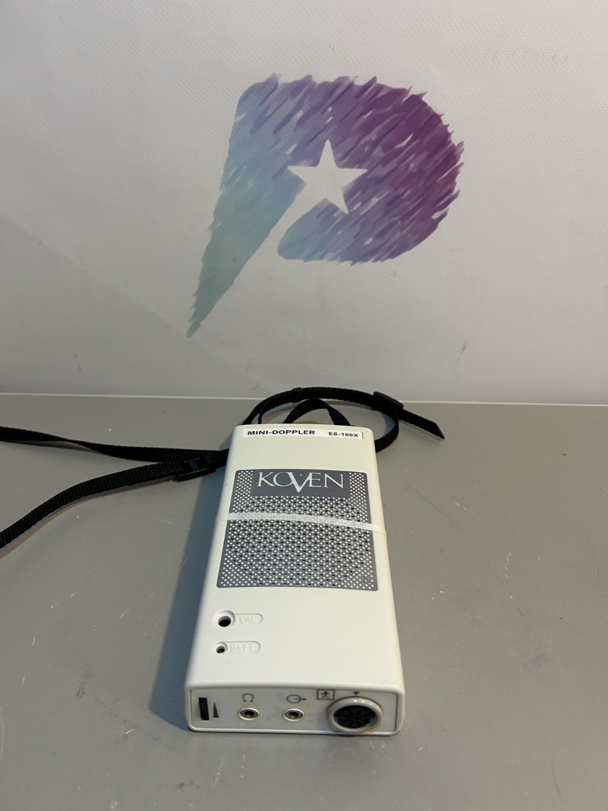 Koven ES-100X Mini Doppler Vascular Blood Flow Detector - PARTS - NO POWER