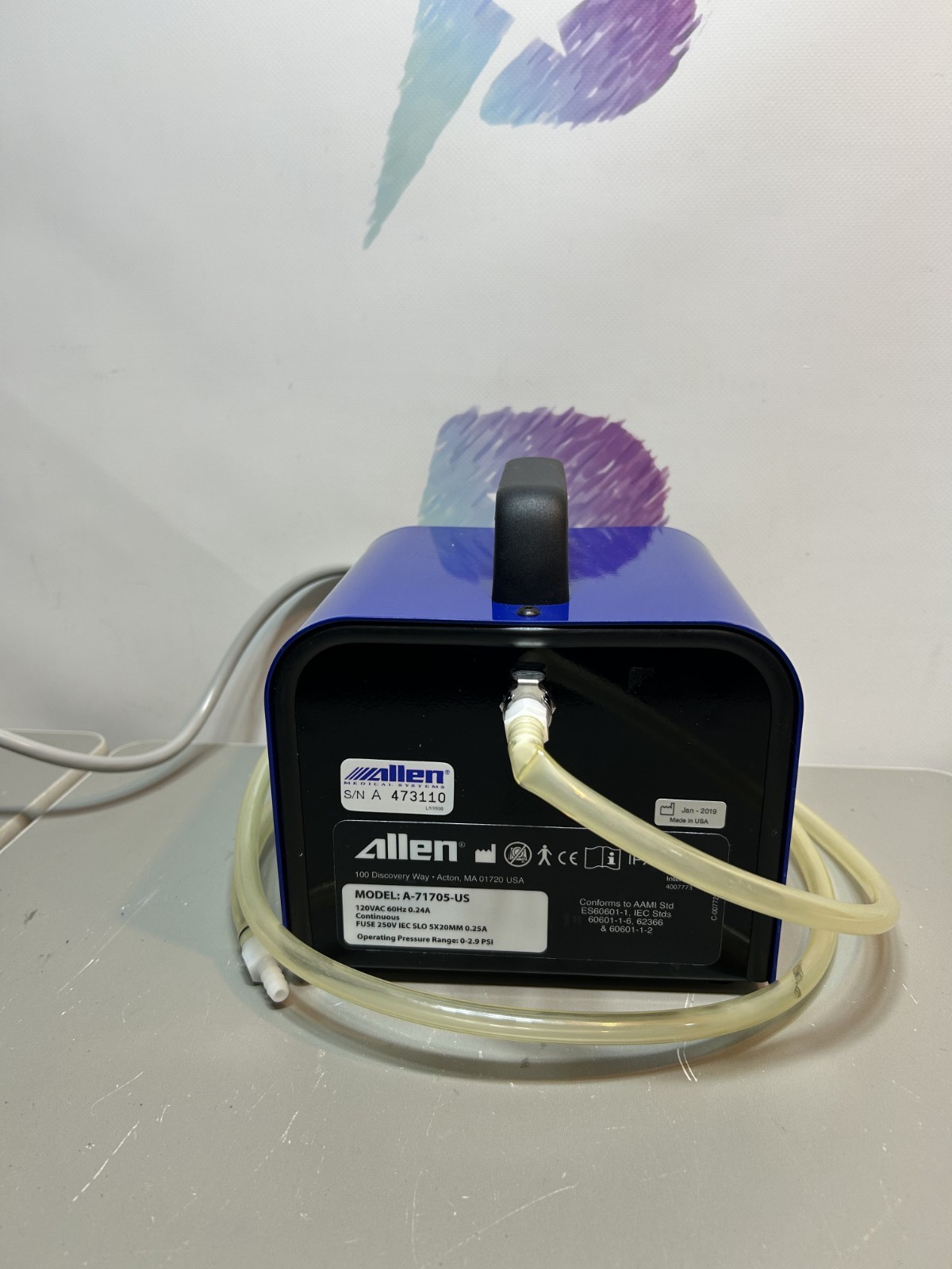 Allen A-71705-US Advance Lateral  Air Compressor