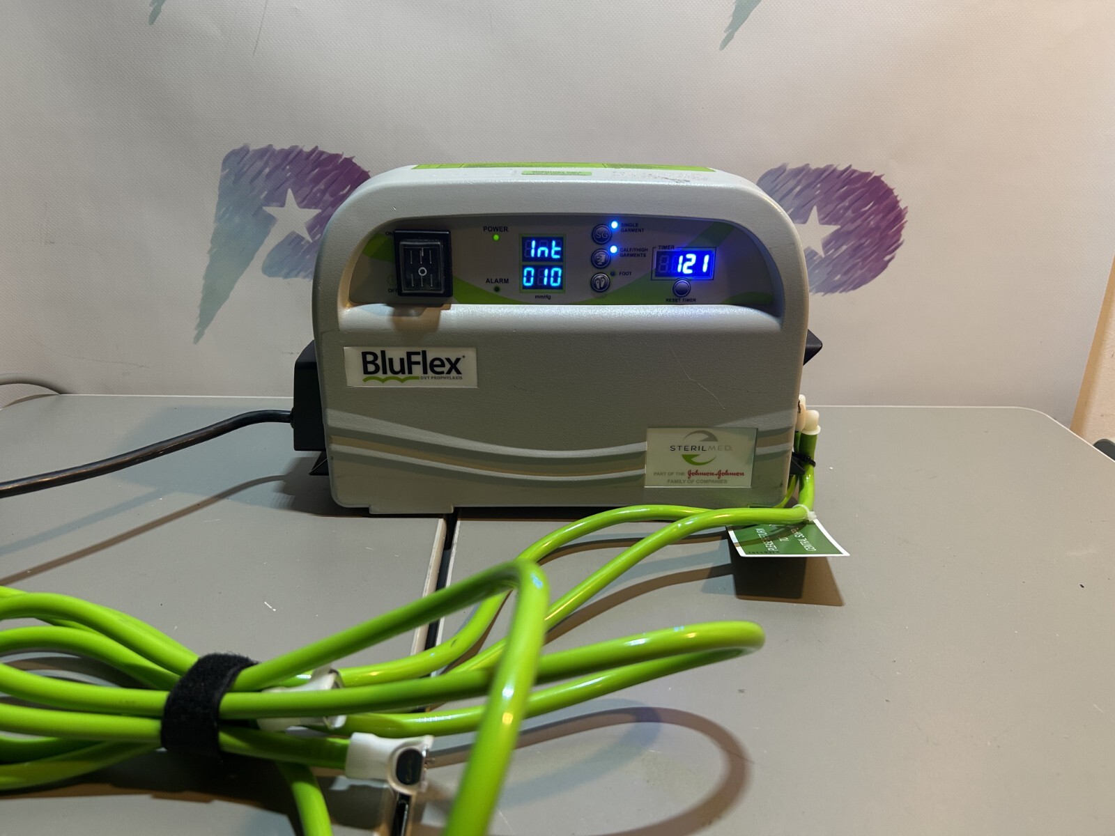 SterilMed BluFlex M600 DVT Pump With Tubing